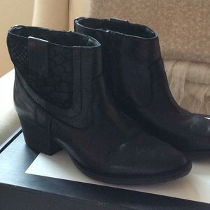 Rudsak Ladies’, black, leather, Booties